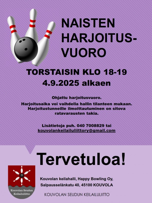 Naistenharjoitus 2025